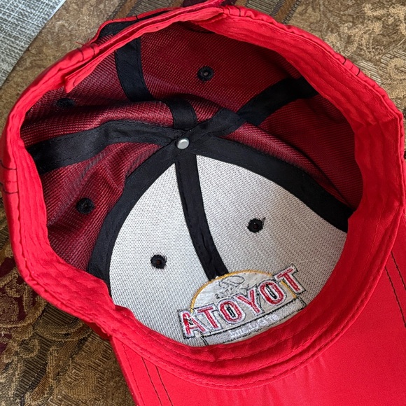 Toyota Of DeLand Red Baseball Cap - Men's Casual Hat - Picture 2 of 2